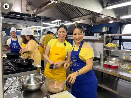 Chef Jackie and Chef Naomi Peña