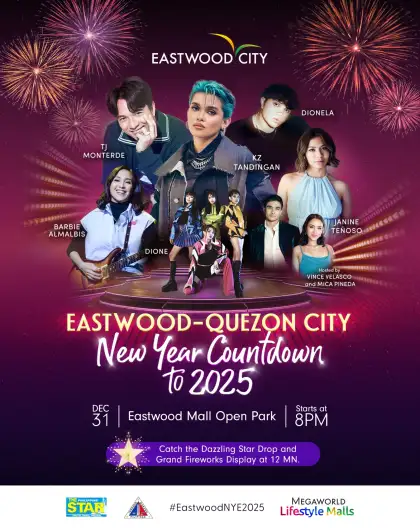 Eastwood-Quezon City New Year Countdown to 2025