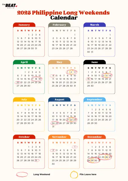 A guide to all the Philippine holidays and long weekends