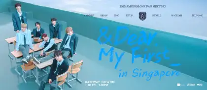 AMPERS&ONE FAN MEETING in Singapore event poster