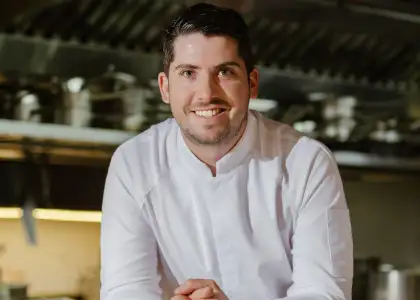 Loic Portalier, Executive Chef at Louise