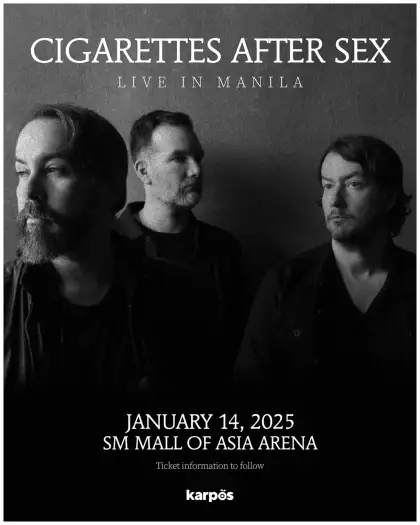 Cigarettes After Sex Live in Manila