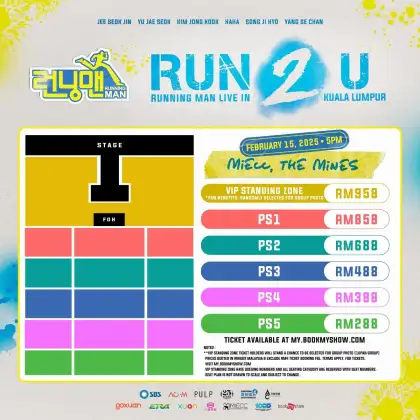 Running Man Run 2 U in KL