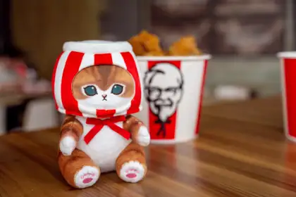 KFC mofusand plushie