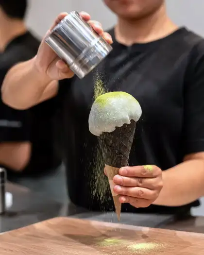 The Matcha Tokyo soft serve