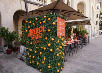 Asia's First Aperol Spritz Garden at PAZTA