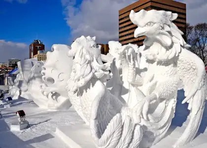 Snow Sculpture