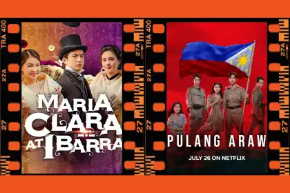 GMA Network teleseryes "Maria Clara at Ibarra" (left) and "Pulang Araw" (right) that became popular.