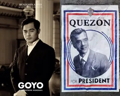 Benjamin Alves (left) and TJ Trinidad (right) are set to reprise their roles as the younger and older versions of Manuel L. Quezon