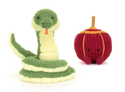 Jellycat’s Cizi Snake and Amuseables Rayray Lantern