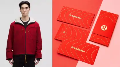 Lululemon's Lunar New Year Capsule and red packets