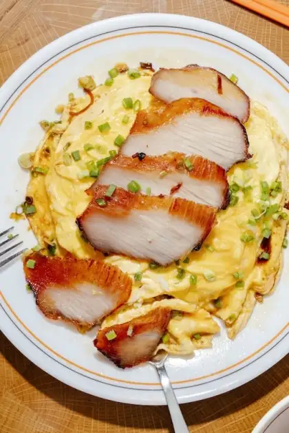 The Char Siu Omelette Rice by CCT by Shop B at BaseHall 02