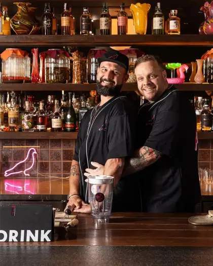 Mario La Pietra and Chef Sean Mell