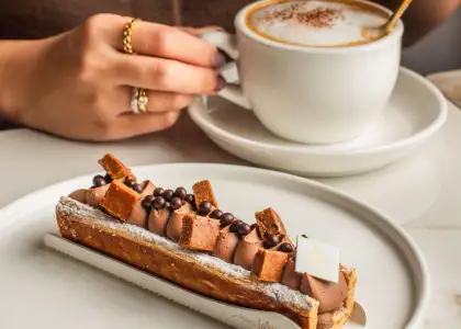 chocolate millefeuille