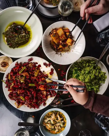 Make sure to pass the food