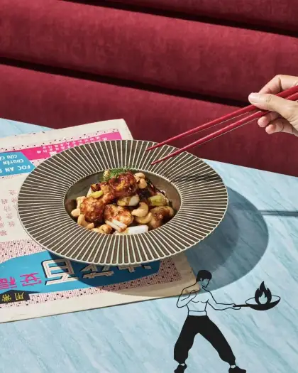Be careful where you place your chopsticks