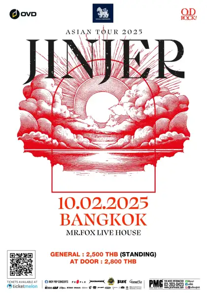 Jinjer Live In Bangkok 2025