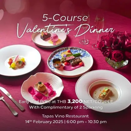 5-Course Valentine's Dinner at Tapas Vino