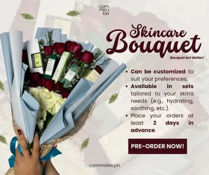 Skincare bouquet