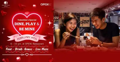 Valentine's Special - Dine, Play, & Be Mine