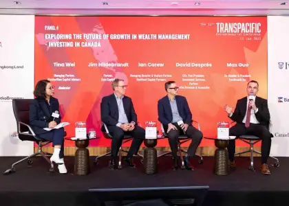 Panelists at the 11th Annual TransPacific Entrepreneurial Conference