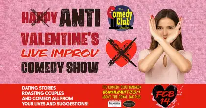 ANTI-VALENTINE'S - Live Improv Comedy Show