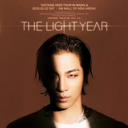 TAEYANG 2025 TOUR [THE LIGHT YEAR] IN MANILA