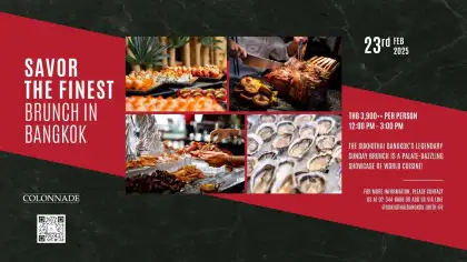 Legendary Sunday Brunch at The Sukhothai Bangkok