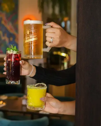 barkada central happy hour drink image photo