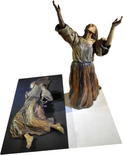 The "Doxology" by Julie Lluch is one of her feminist works.