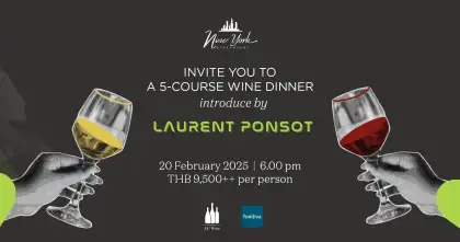 New York Steakhouse - A 5-Course Wine Dinner Introduced by Laurent Ponsot