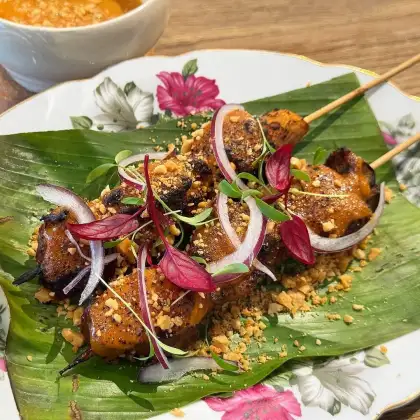 Satay duck from Rustica