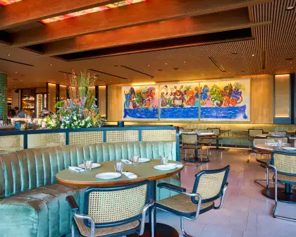 Newly renovated interior of La Rambla by Catalunya