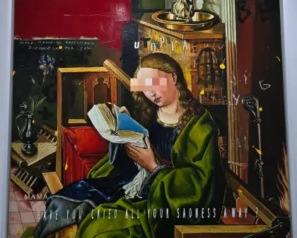 Details of the "Morning Without Window" (2023) by Rosit Mulaydi