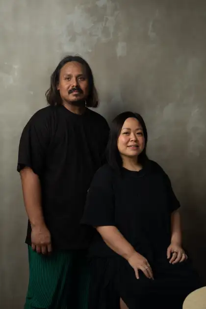 Husband-and-wife team Chefs Jordy and May Navarra lead the team at Toyo Eatery