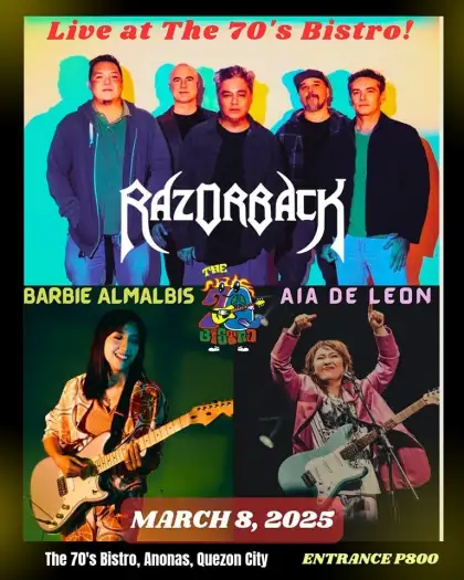 RAZORBACK x Barbie Almalbis  x Aia De Leon