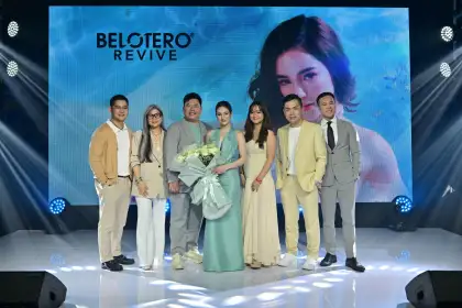 Barbie Imperial with Dr. Stephen Claudio, Tetet Go, Ryan Ng, Rachel How, Dr. Lee Kok Siang, and Dr. Ting Song Lim