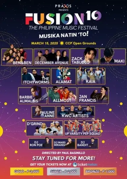 Fusion: The Philippine Music Festival 2025