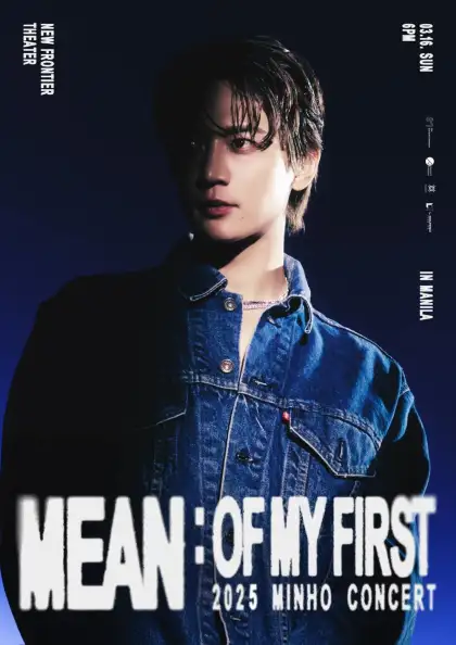 2025 MINHO CONCERT 'MEAN: of my first' in Manila