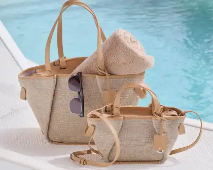 One of TUMI's new arrivals is the Lima Medium Tote Bag