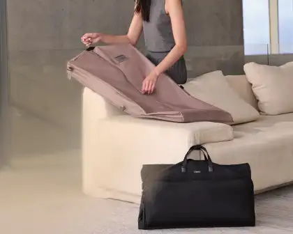 One of TUMI's newest additions to their travel accessories.