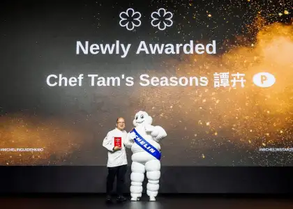 MICHELIN Hong Kong & Macau 2025 Ceremony Two MICHELIN Star Winner Chef Tam's Seasons