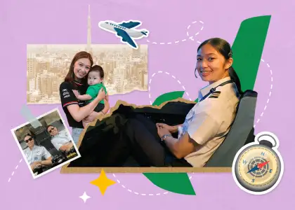 Pilot and Mom Cello Santos Custodio on Balancing Work and Life