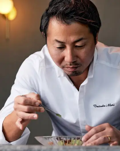 A portrait of Daisuke Mori