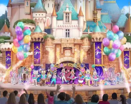 This will feature beloved Disney characters on stage for a spirited welcoming.