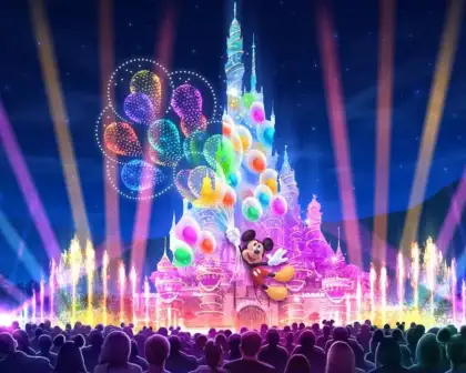 This will be a special edition of the "Momentous" nighttime spectacle.