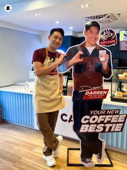 Darren espanto City Cafe