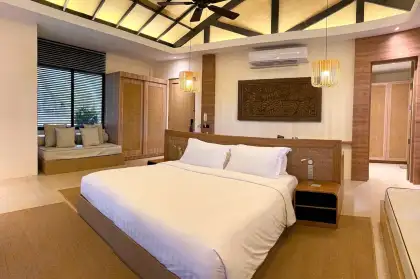 A look into the new interiors of a villa in Balesin Village