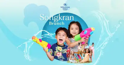 Songkran Brunch Buffet at Millennium Hilton Bangkok