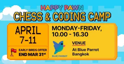 Happy Pawn's Chess & Coding Camp (April 2025)